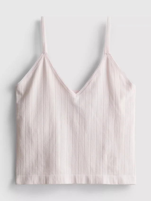 Pointelle-Schlafanzug-Cami