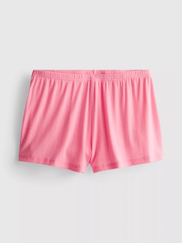 Pointelle-Schlafanzug-Shorts