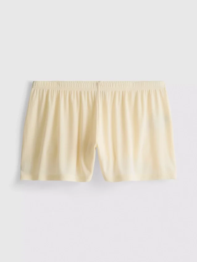 Pointelle-Schlafanzug-Shorts