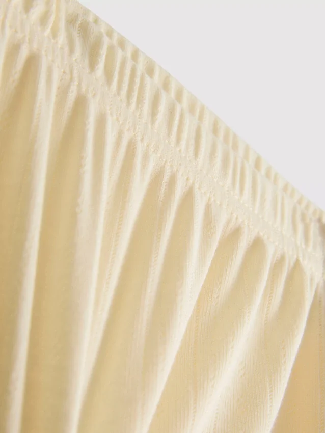 Pointelle-Schlafanzug-Shorts