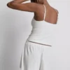 Pointelle-Schlafanzug-Shorts