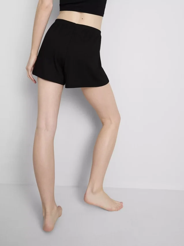 Pointelle-Schlafanzug-Shorts