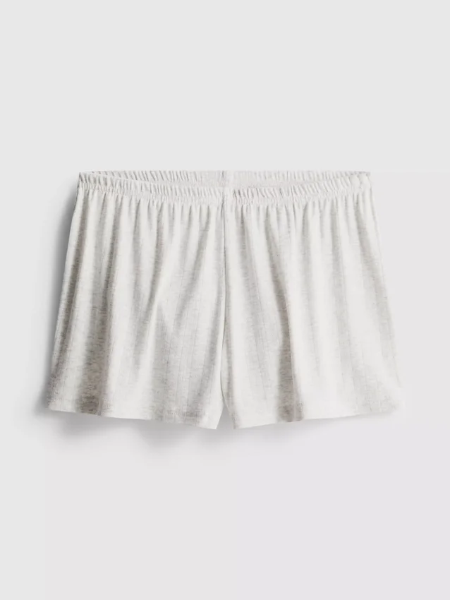 Pointelle-Schlafanzug-Shorts