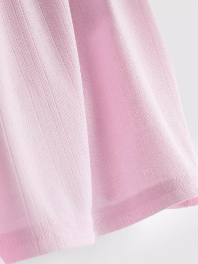 Pointelle-Schlafanzug-Shorts