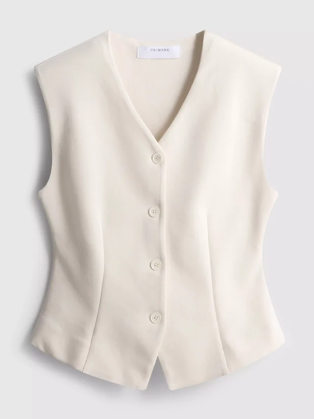 Polierte Sweatshirt-Weste