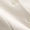 Polierte Sweatshirt-Weste