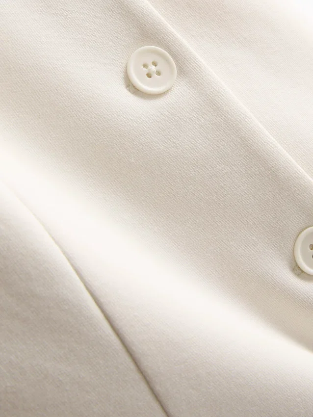 Polierte Sweatshirt-Weste