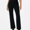 Ponte-Leggings mit mittlerer Leibhöhe und ausgestelltem Bein
