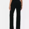 Ponte-Leggings mit mittlerer Leibhöhe und ausgestelltem Bein