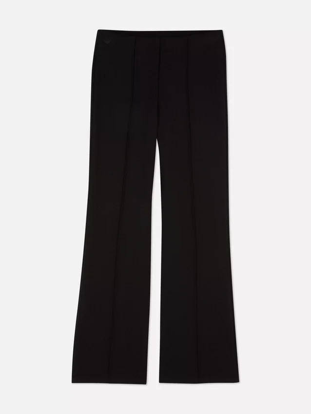 Ponte-Leggings mit mittlerer Leibhöhe und ausgestelltem Bein