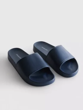 Pool-Slipper mit klobiger Sohle