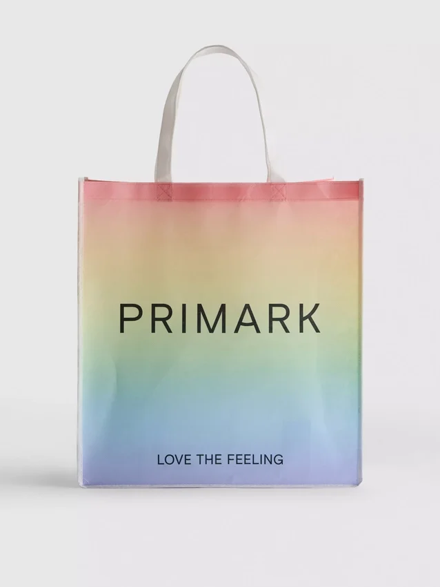 Primark Pride – grosse wiederverwendbare Einkaufstasche