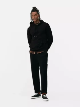 Pullover-Hoodie aus Baumwollmischung