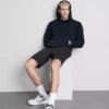 Pullover-Hoodie aus Baumwollmischung