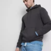 Pullover-Hoodie aus Baumwollmischung