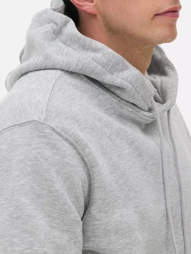 Pullover-Hoodie aus Baumwollmischung