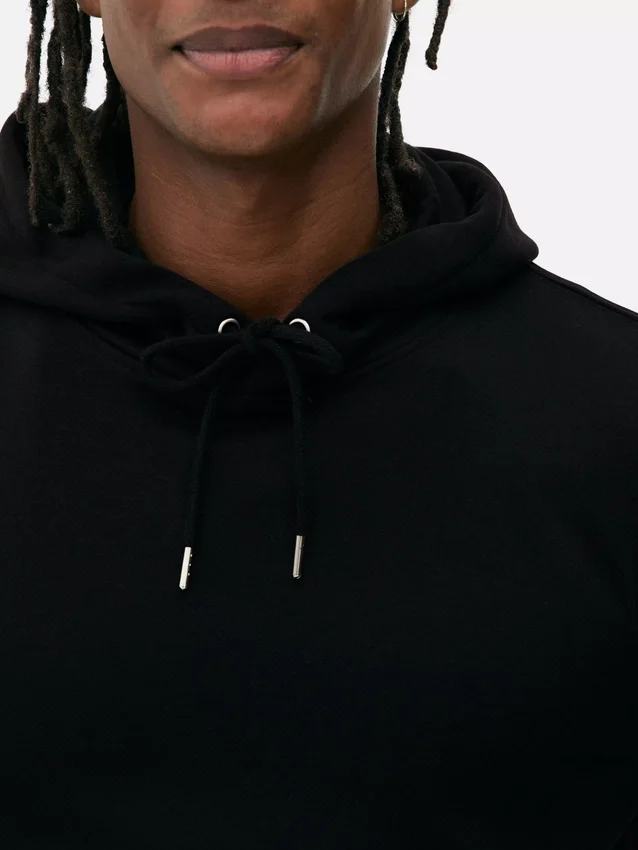 Pullover-Hoodie aus Baumwollmischung