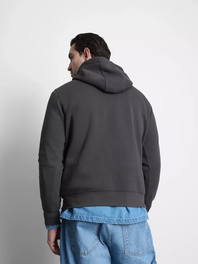 Pullover-Hoodie aus Baumwollmischung