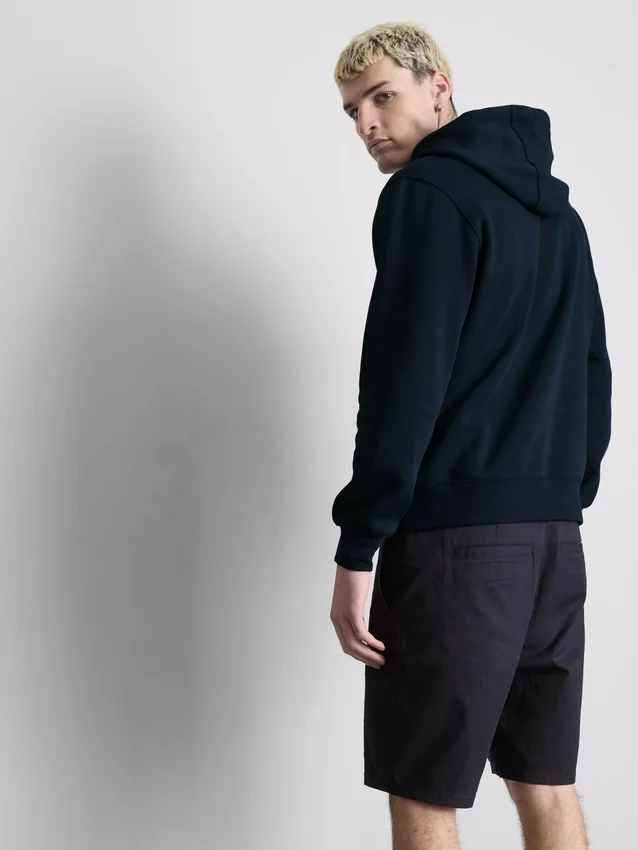 Pullover-Hoodie aus Baumwollmischung