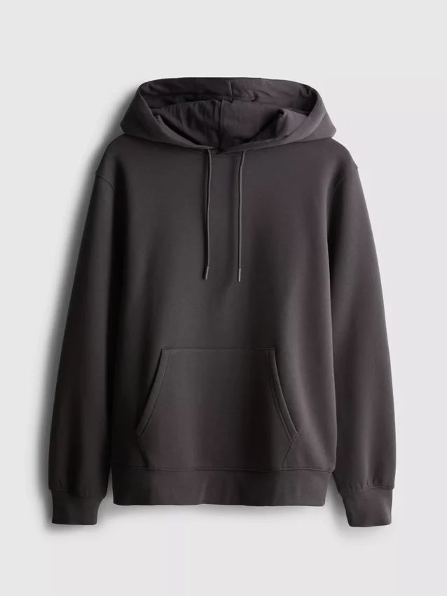 Pullover-Hoodie aus Baumwollmischung