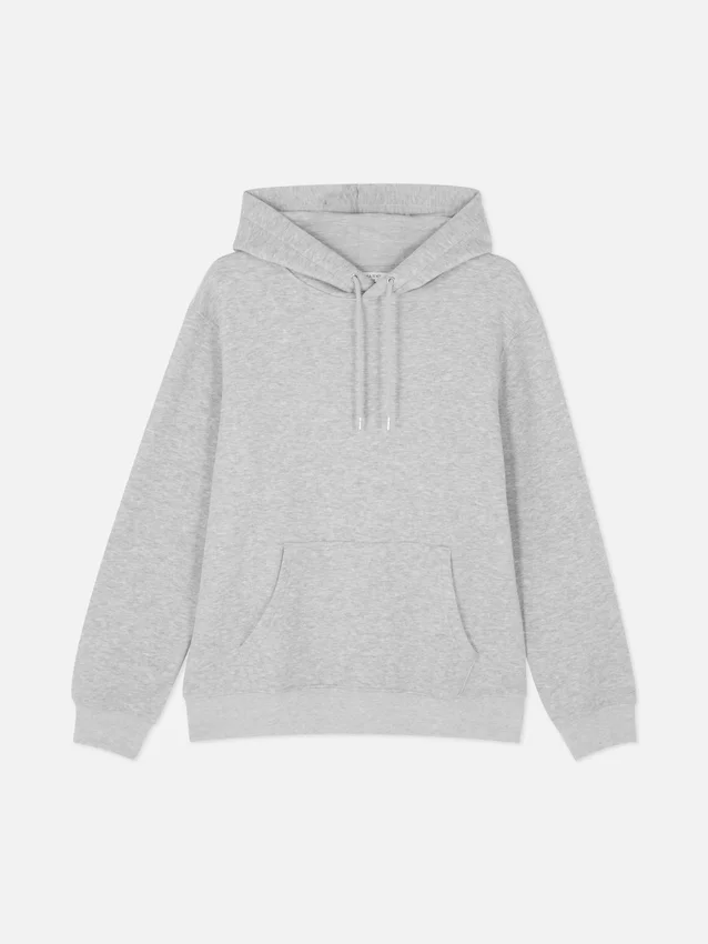 Pullover-Hoodie aus Baumwollmischung