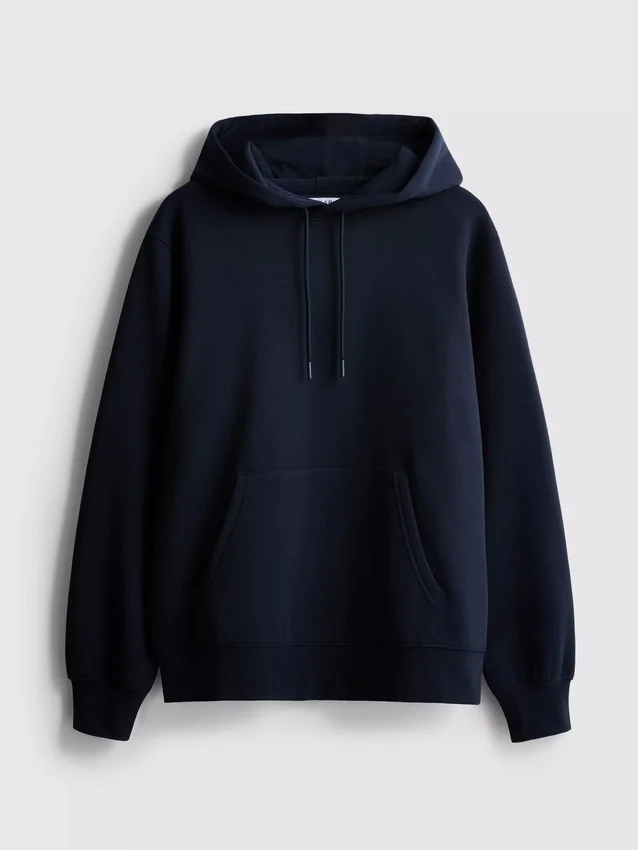 Pullover-Hoodie aus Baumwollmischung