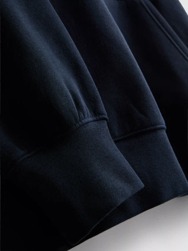 Pullover-Hoodie aus Baumwollmischung