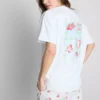 Pyjama-Oberteil mit Grafikprint
