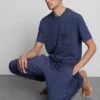 Pyjama-Oberteil mit kurzen Ärmeln