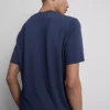 Pyjama-Oberteil mit kurzen Ärmeln