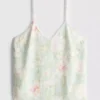 Pyjama-Top mit Blumenmuster
