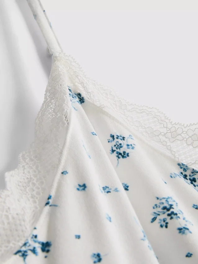 Pyjama-Top mit hohem Modalanteil