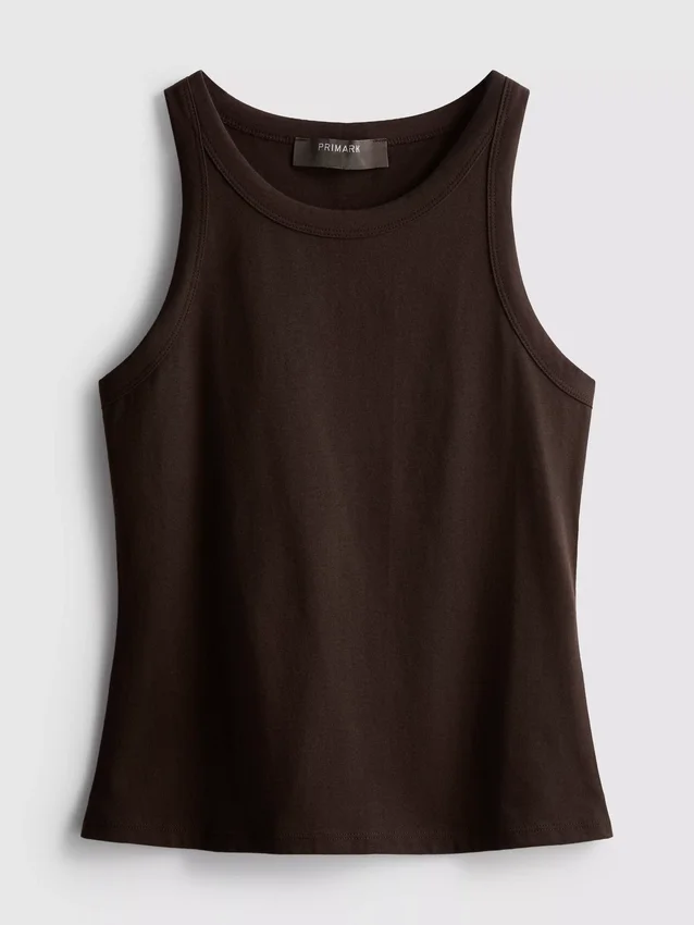 Racerback-Tanktop aus Baumwolle