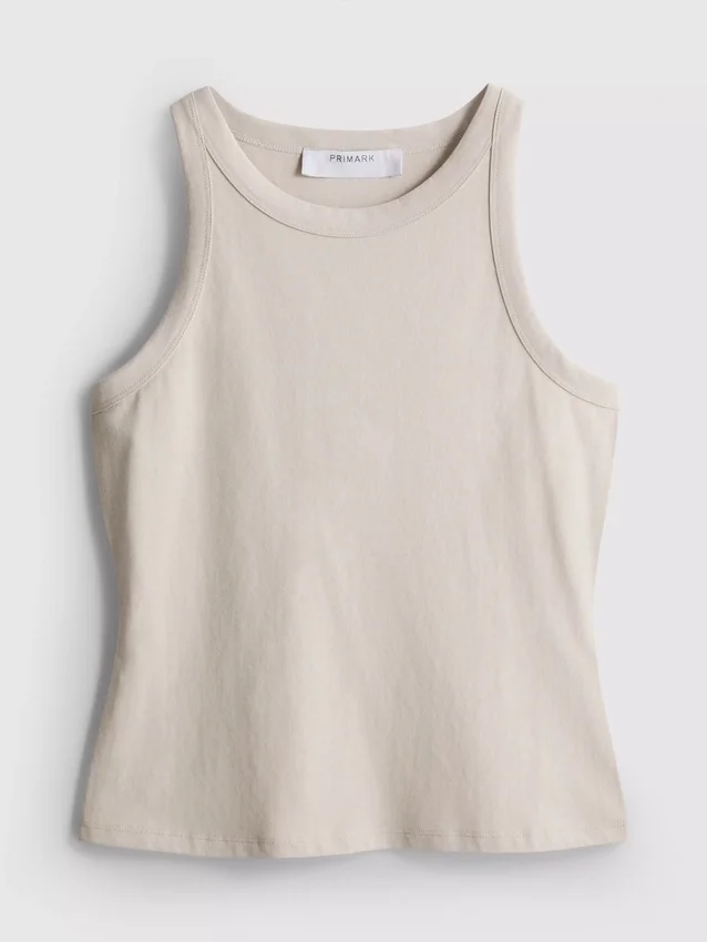 Racerback-Tanktop aus Baumwolle