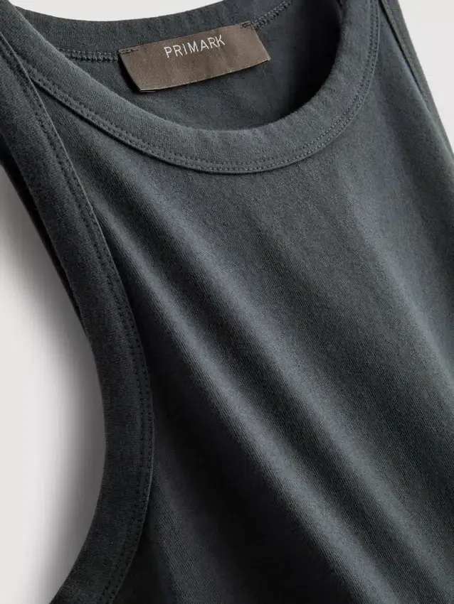 Racerback-Tanktop aus Baumwolle