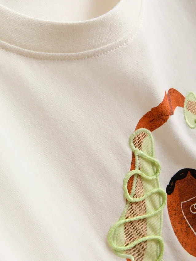 Reyna Noriega Oversize-Baumwoll-T-Shirt