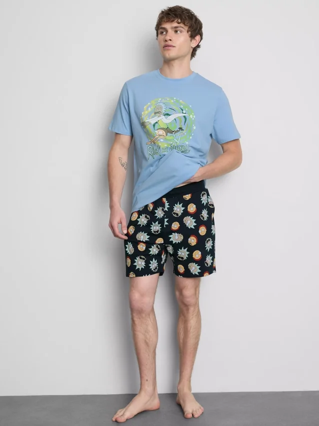 Rick-und-Morty-Schlafanzug-Set