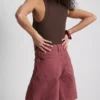 Ripp-Tanktop mit Racerback aus baumwollreichem Material