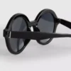 Runde getönte Sonnenbrille