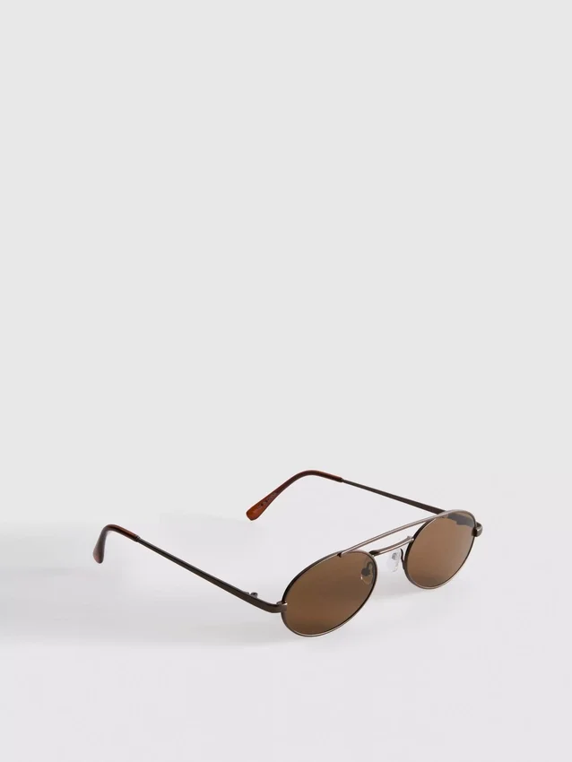 Runde Sonnenbrille aus Metall