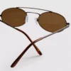 Runde Sonnenbrille aus Metall