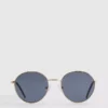 Runde Sonnenbrille aus Metall