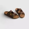 Sandalen mit doppeltem Schnallenriemen