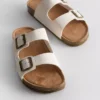 Sandalen mit doppeltem Schnallenriemen