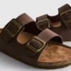 Sandalen mit doppeltem Schnallenriemen