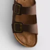 Sandalen mit doppeltem Schnallenriemen