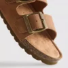 Sandalen mit doppeltem Schnallenriemen