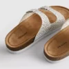 Sandalen mit doppeltem Schnallenverschluss und Verzierungen