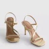 Sandalen mit kaum spürbarem Absatz
