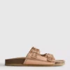 Sandalen mit lasergeschnittenem Fussbett